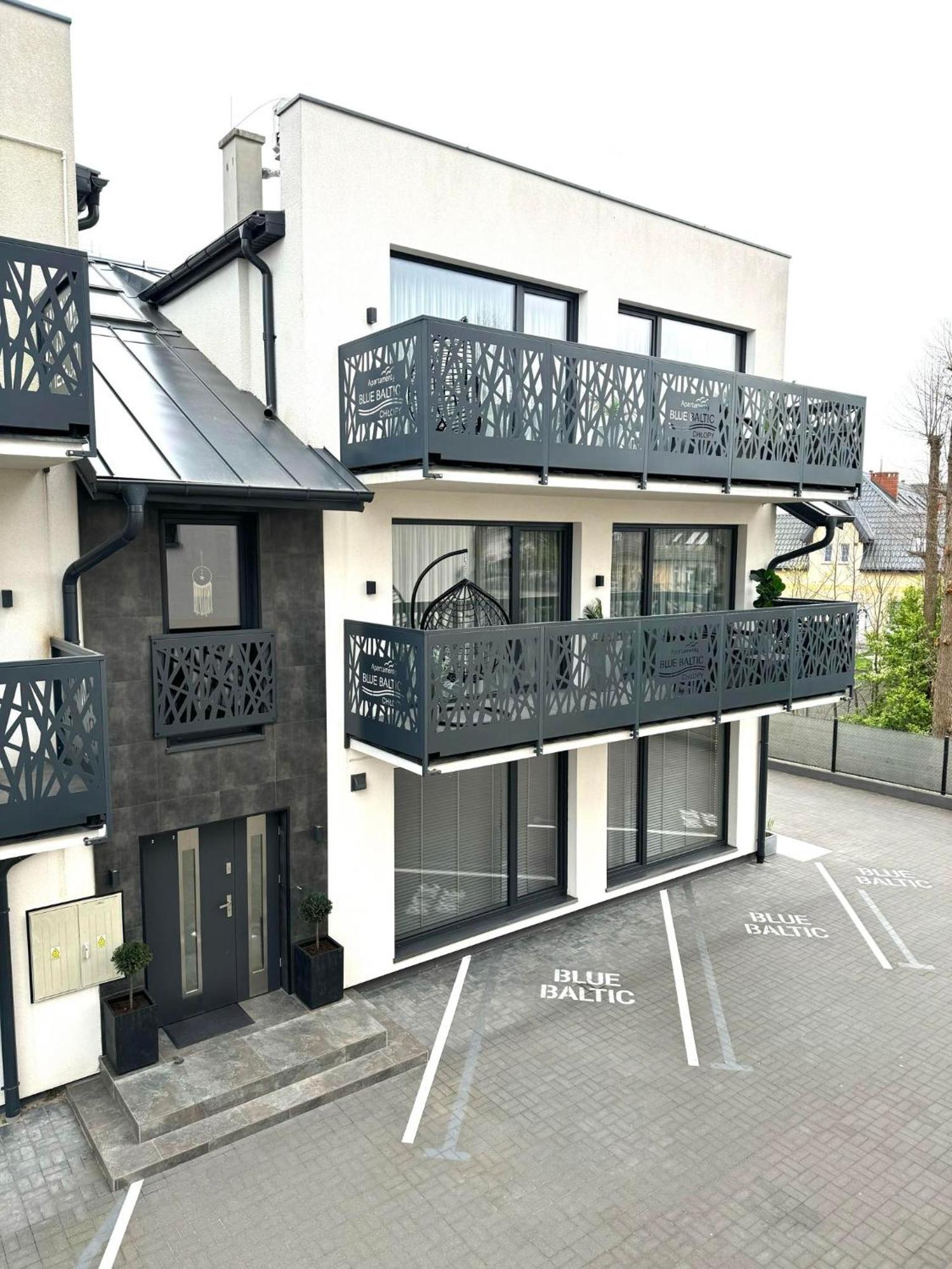 Blue Baltic Luksusowe Apartamenty Chlopy- Morze المظهر الخارجي الصورة